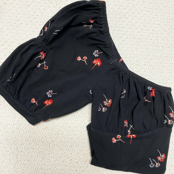 NWT FREE PEOPLE FLORAL BODYSUIT - SIZE L - Picture 3 of 4